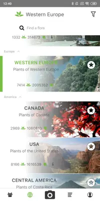 PlantNet Plant Identification android App screenshot 1